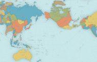 The map that shows what the world REALLY looks like: Japanese design flattens the Earth to show how big landmasses and oceans really are