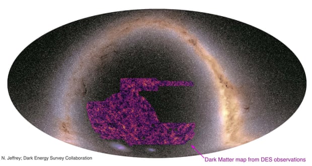 Astronomers create largest map of the universe’s dark matter